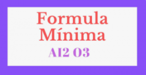 fórmula mínima