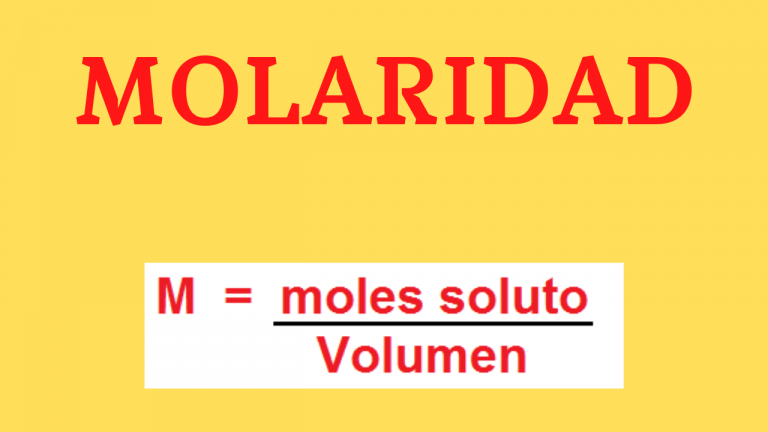 Molaridad. Ejercicios Resueltos. – Química Y Algo Más