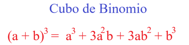 cubo de binomio